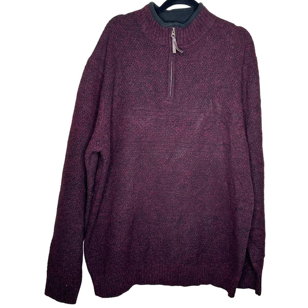 Pendleton Quarter Zip Sweater Pullover Washable W… - image 1